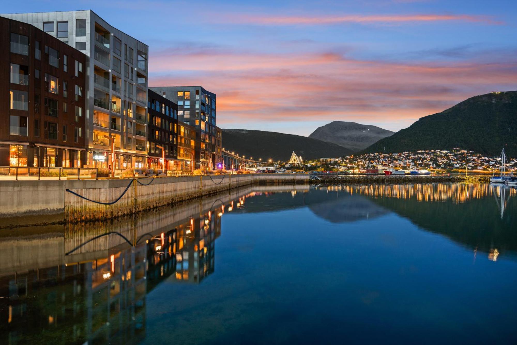 Totalapartments Skansegata Studio Apartments Tromsø Dış mekan fotoğraf